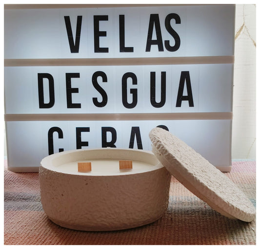 [Arena] Cuenco rústico aroma chocolate «Tierra viva»