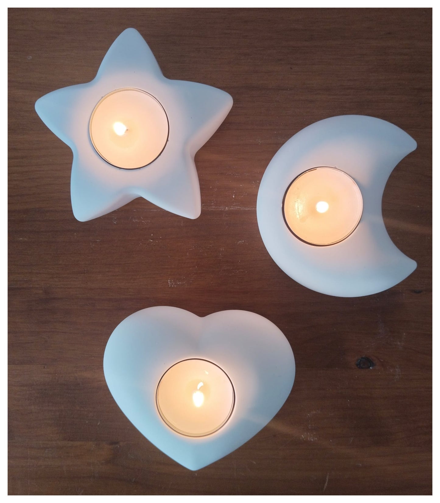 Estrella de yeso «Luz serena» [Refugio Interior]