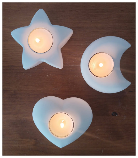 Estrella de yeso «Luz serena» [Refugio Interior]
