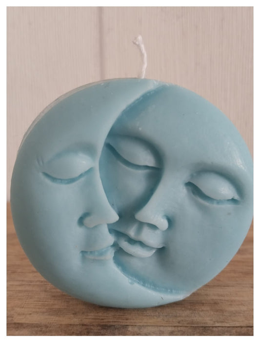 Vela azul «Eterno idilio» [Latidos de Cera]