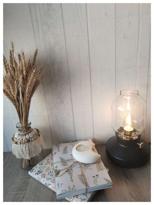 Luna de yeso «Calma creciente» [Refugio Interior]