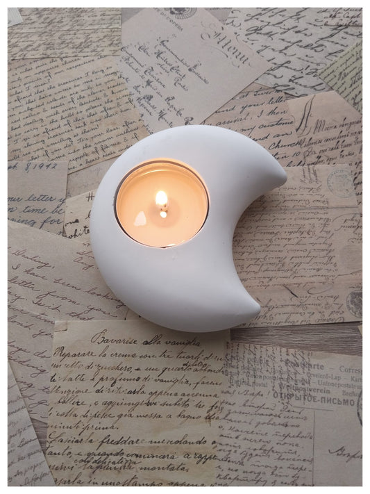 Luna de yeso «Calma creciente» [Refugio Interior]