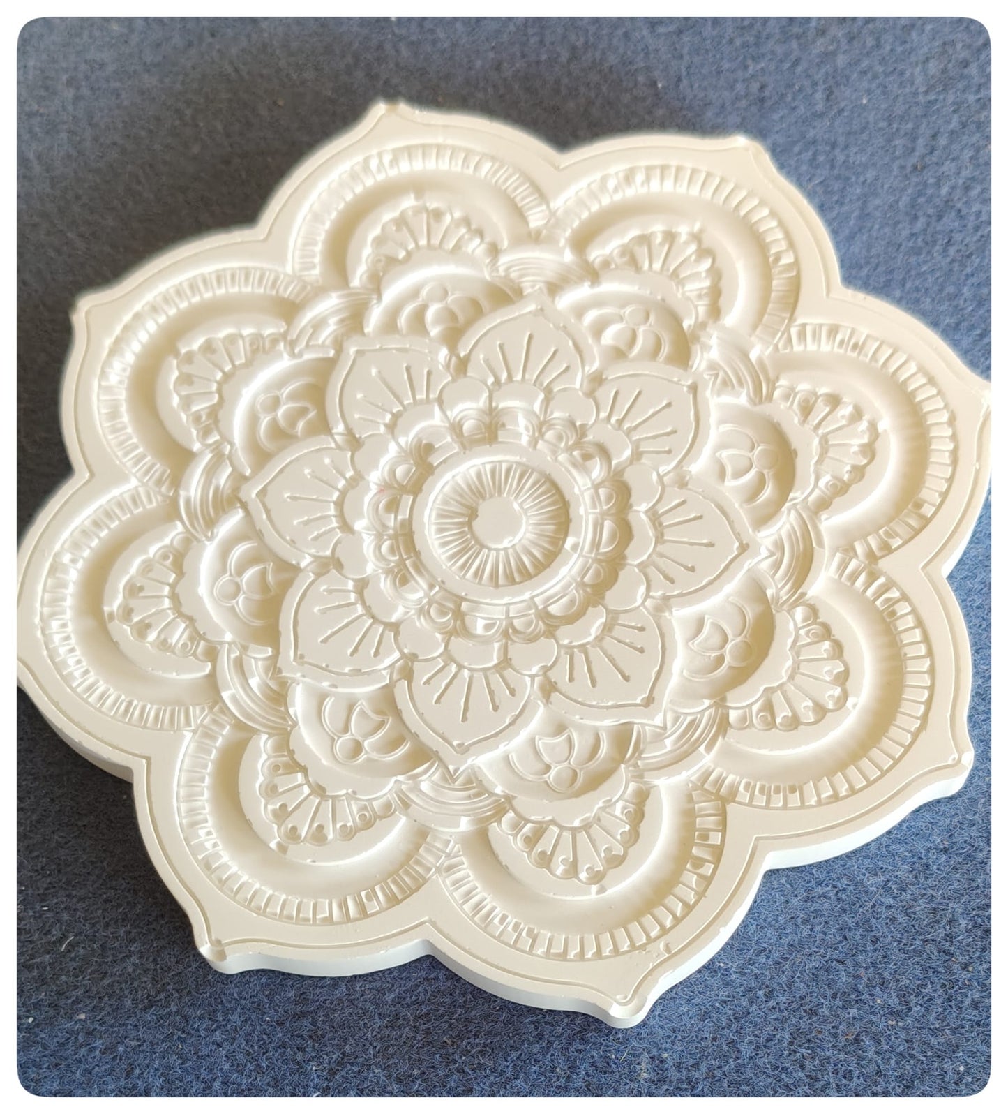 Set de porta incienso y posavelas «Ritual Mandala» [Refugio Interior]