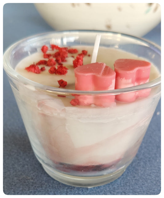 Vela marmoleada «Ondas de serenidad» [Refugio Interior]