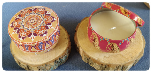 Vela en cuenco «Rincón de color» [Refugio Interior]